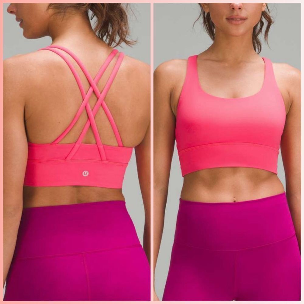 Lululemon Energy Longline Bra Medium Support, B–D Cups
Lip Gloss size 4 NWT pink - Picture 2 of 9
